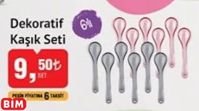DEKORATİF KAŞIK SETİ DEKORATİF KAŞIK SETİ